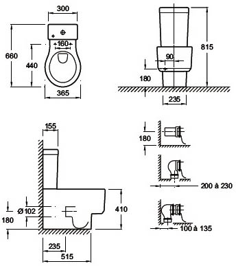 Унитаз-компакт Jacob Delafon Formilia Viragio 4449K