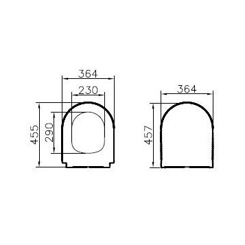 Крышка-сиденье VitrA 110-003-019
