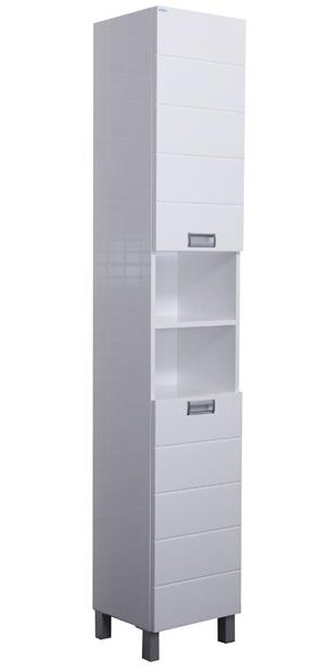 Шкаф-пенал Aquanet Сити белый