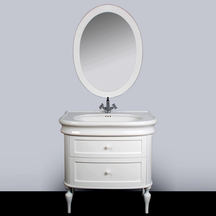 Мебель для ванной Tiffany World Palermo 7702 bianco puro