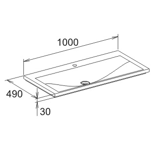 Мебель для ванной Keuco Royal Reflex трюфель 100 см