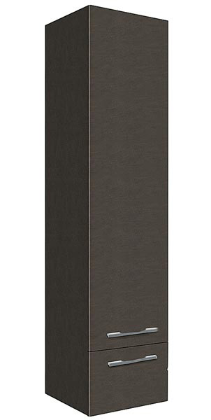 Шкаф-пенал Aquanet Верона черный