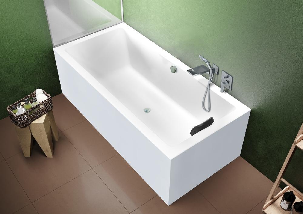 Акриловая ванна RIHO Lugo Plug & Play R 180x80