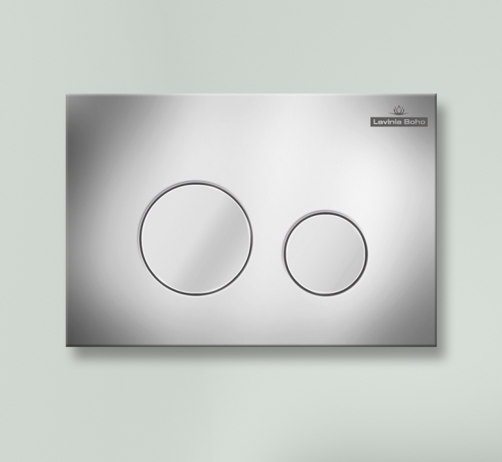 Клавиша смыва Lavinia Boho RelFix 3805002C c антибактериальным покрытием SanitiZed