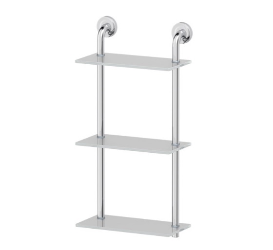 Полка Ellux Elegance ELE 040 3-х ярусная, 30 см