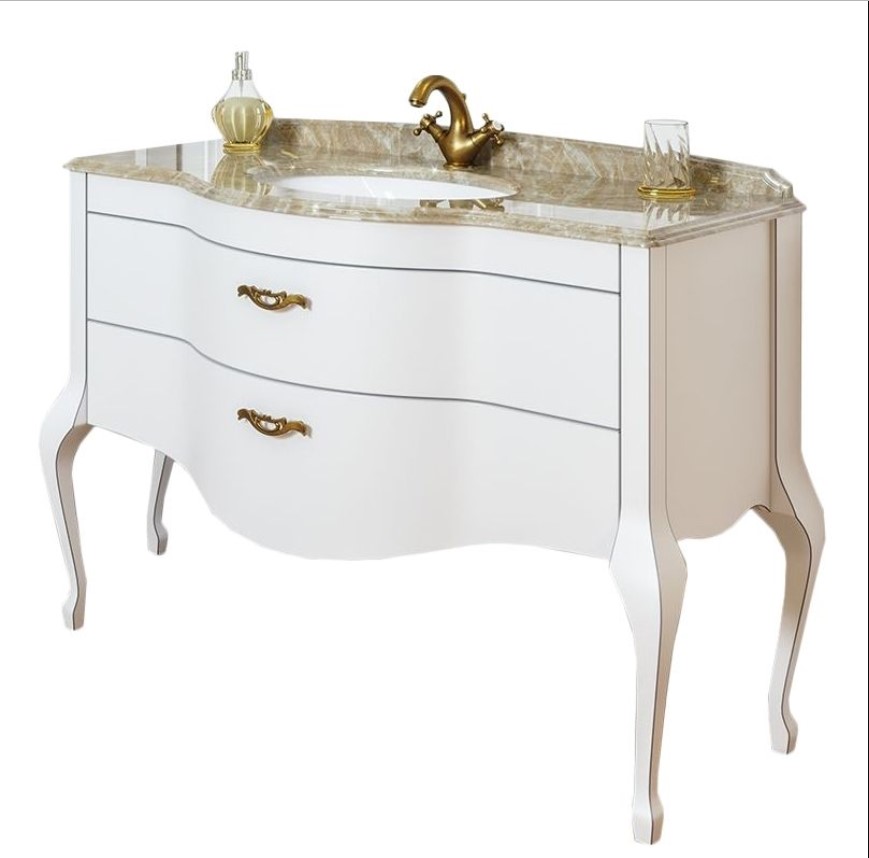 тумба Ellen plus 120 M-V bianco (белый)