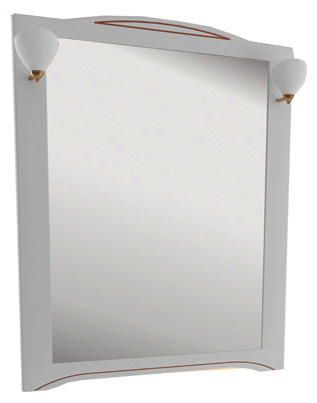 Зеркало Aquanet Луис 90 белое