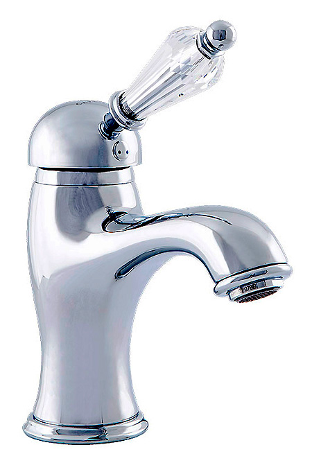 Смеситель Caprigo Adria Swarovski 01-020-crm для раковины