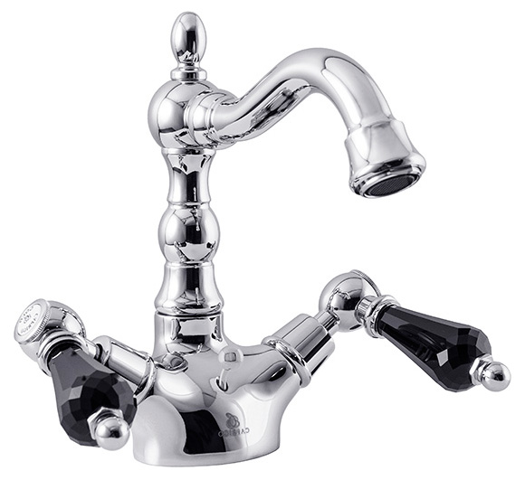 Смеситель Caprigo Adria Swarovski 01B-026-crm для раковины