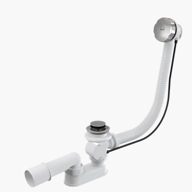 Сифон для ванны ALCAPLAST A55K - 100 cм