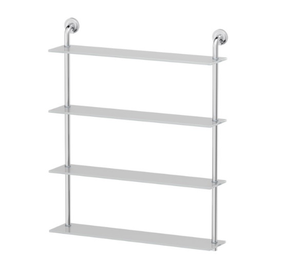 Полка Ellux Elegance ELE 050 4-х ярусная, 70 см