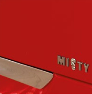 Мебель для ванной Misty Жасмин 65 красная