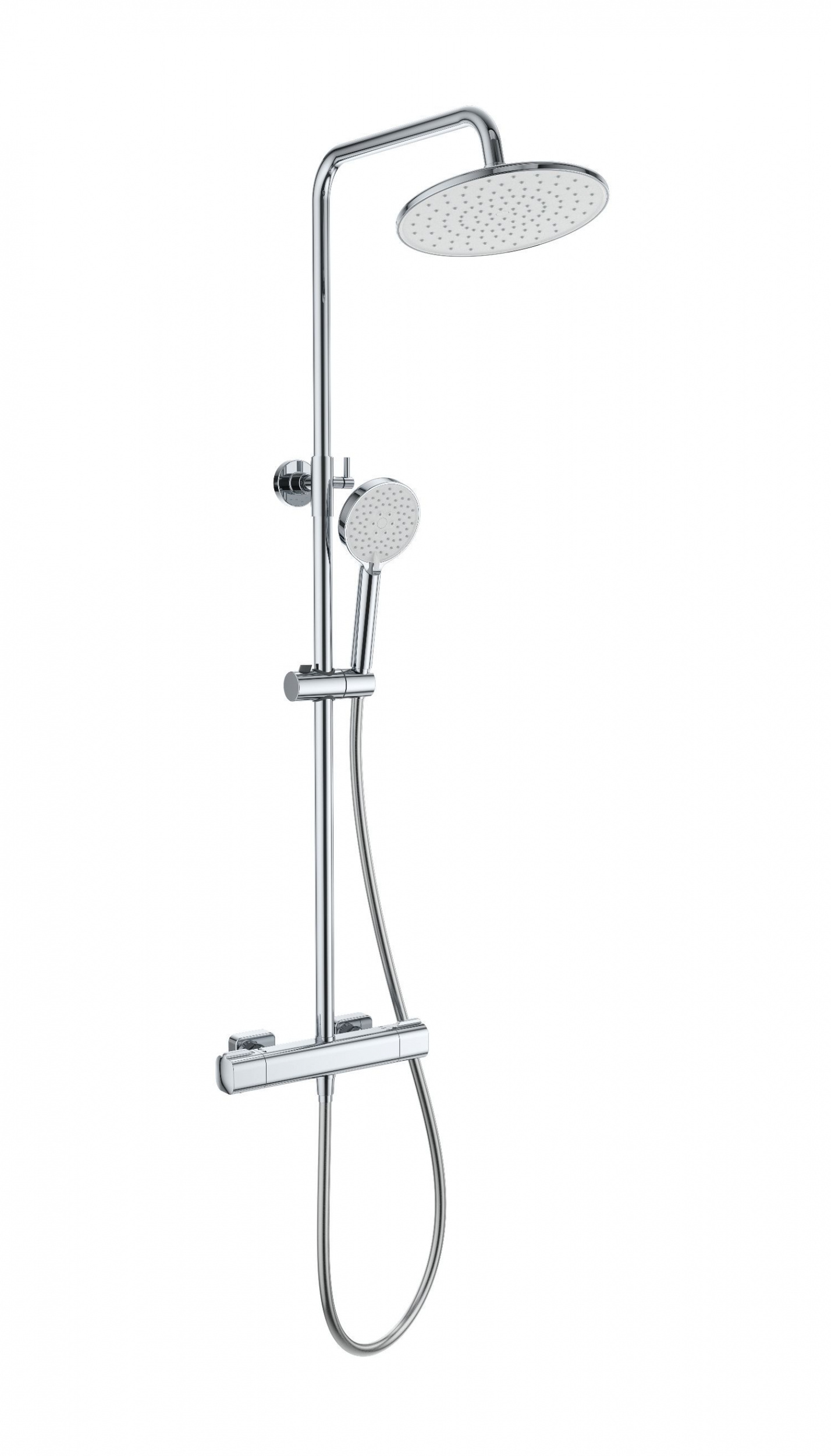 Душевая система с термостатом WONZON & WOGHAND STAY 1, Хром WW-B3051-A-CR