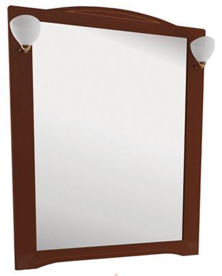 Зеркало Aquanet Луис 100 темный орех