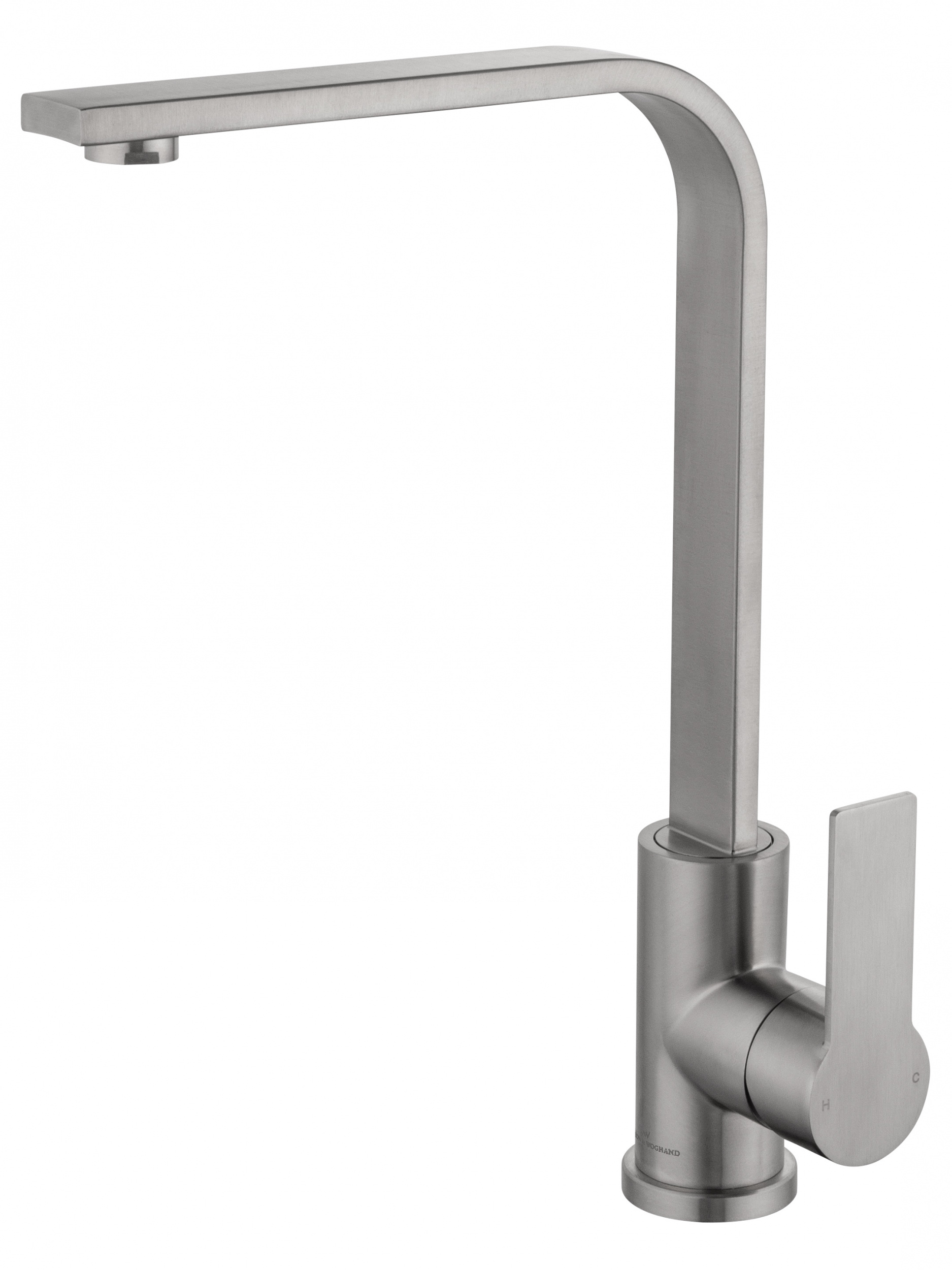 Смеситель для кухни WONZON & WOGHAND,  Брашированный никель WW-AE4550-BS