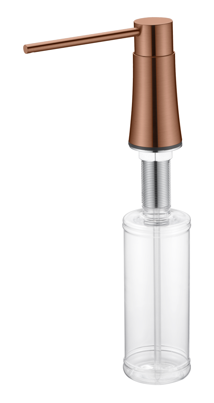 Диспенсер для кухни встраиваемый Boheme BRUSHED BRONZE 630-BRB