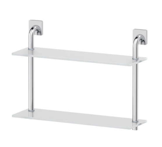 Полка Ellux Avantgarde AVA 036 2-х ярусная, 50 см