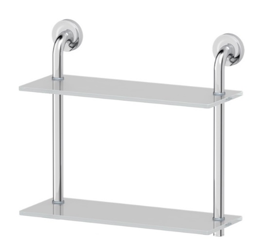 Полка Ellux Elegance ELE 035 2-х ярусная, 40 см