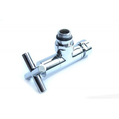 Вентиль Luxon ZZ-4704 угловой г/ш 3/4х1/2 хром (крест)