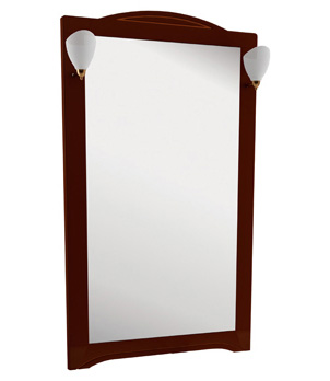 Зеркало Aquanet Луис 70 темный орех