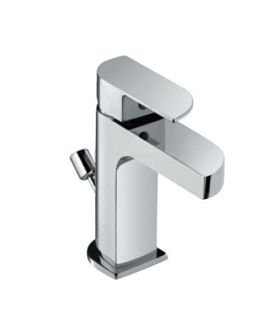 Смеситель для раковины Jaquar Alive ALI-CHR-85051B со сливным гарнитуром