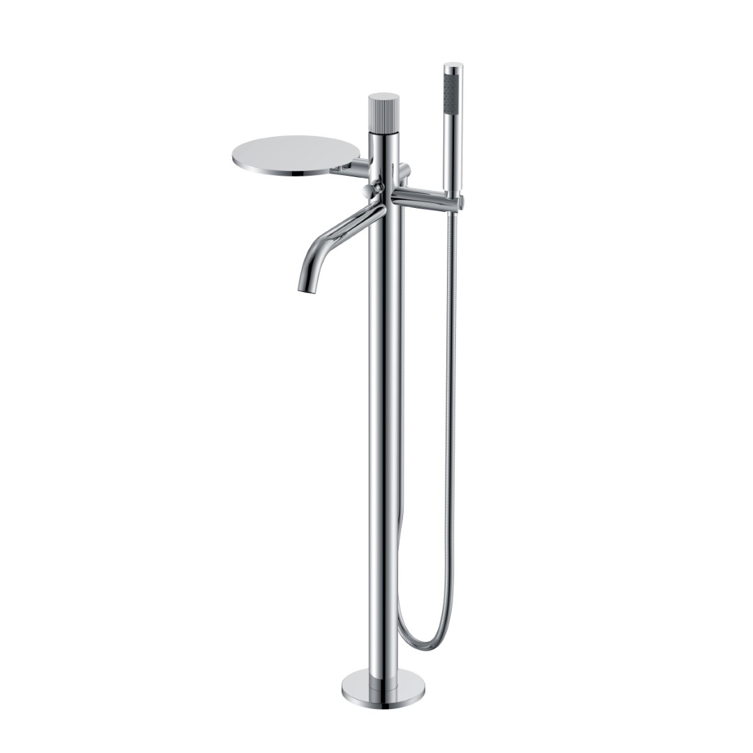 Смеситель Boheme STICK напольный CHROME LINEA 129-CRCR.3