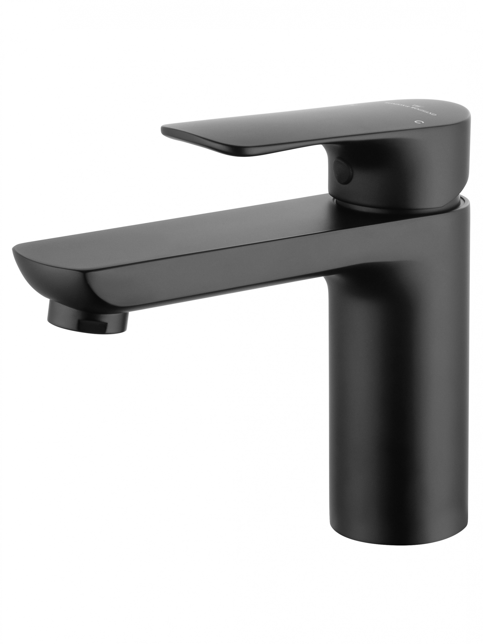 Смеситель для раковины WONZON & WOGHAND Line, Черный матовый WW-A40732-MB
