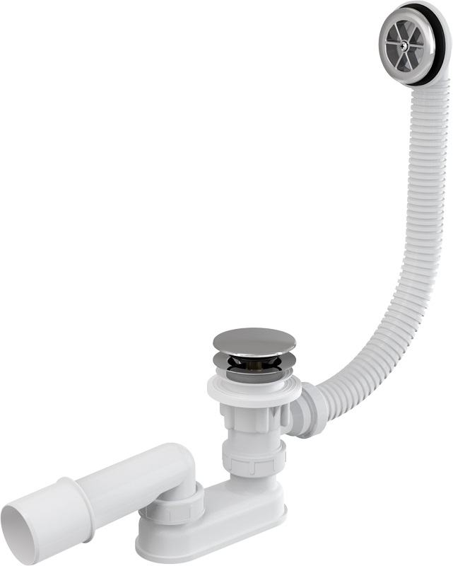 Сифон для ванны click/clack ALCAPLAST A505CRM-100