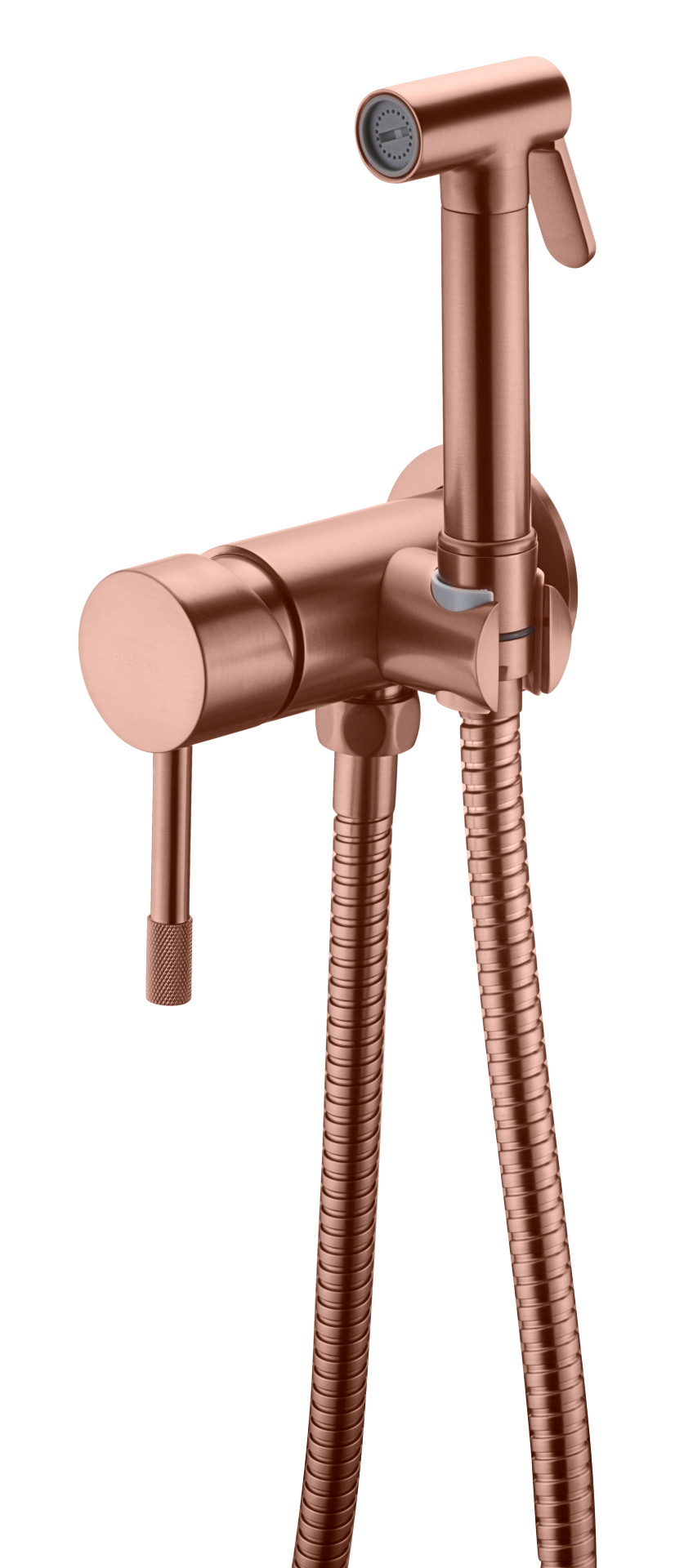 Смеситель гигиенический, Boheme Uno. Brushed Bronze 467-BRB