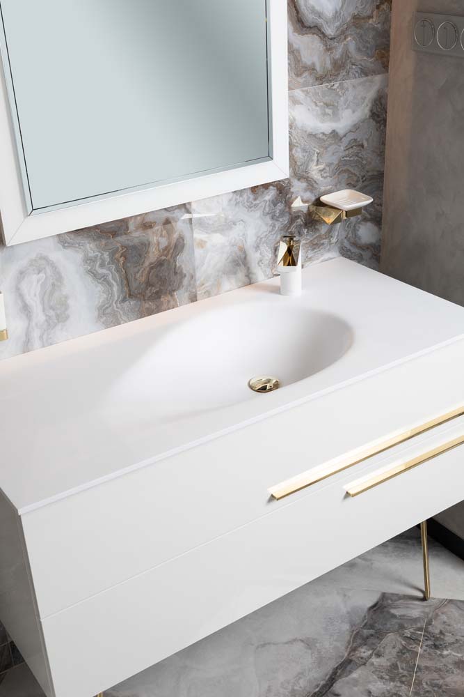 Столешница Boheme Corian Drop 101cm 858-100