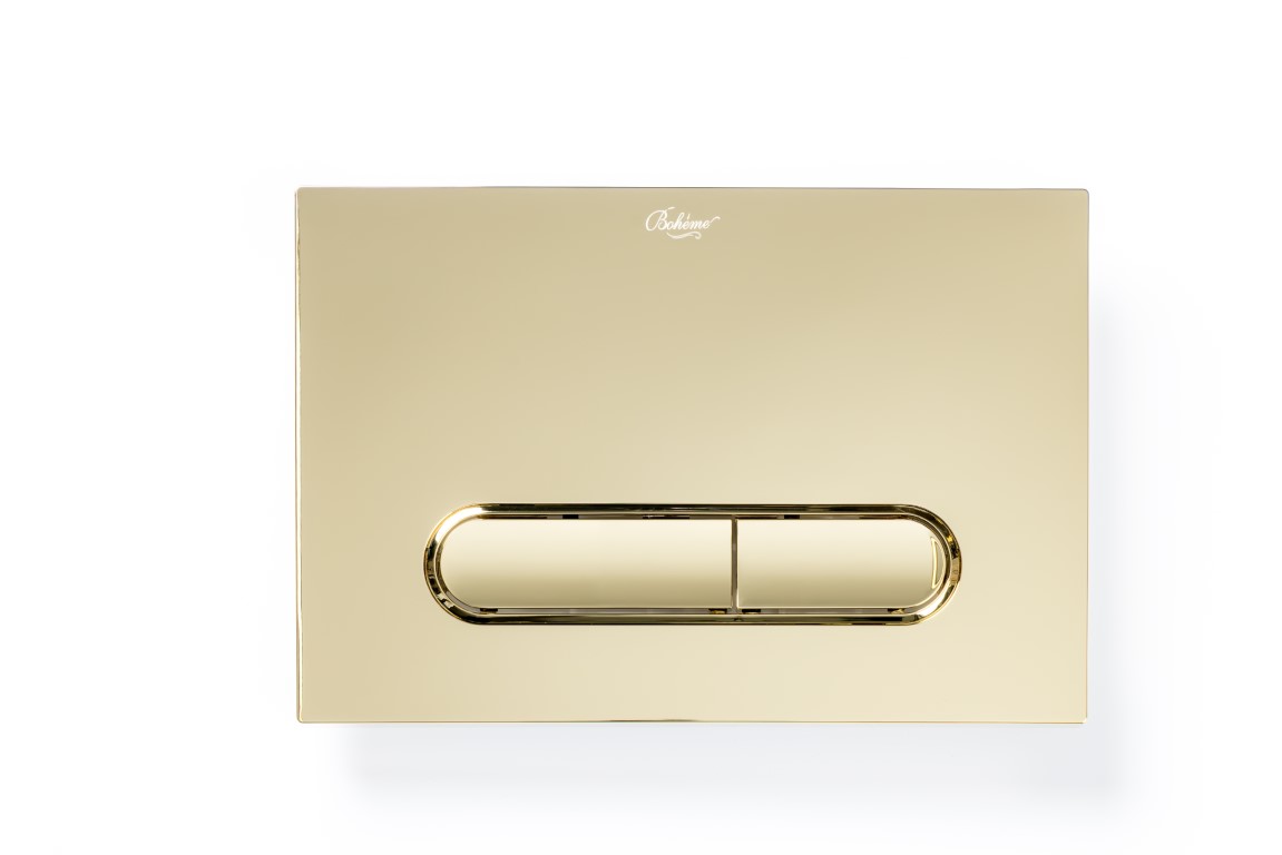 Кнопка для инсталляции, пластик Boheme GOLD для инсталляций GEBERIT 667-G