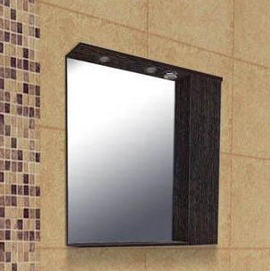 Зеркало-шкаф Aquanet Донна 80 венге