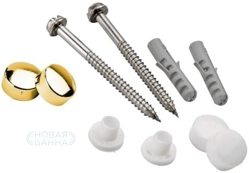 Крепеж к напольному унитазу Cezares CZR-FIX-FLR-Cr