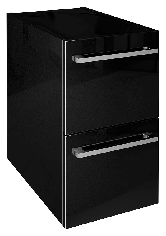 Тумба Cezar Clarus черная