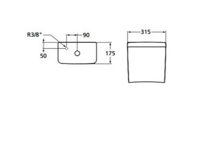 Бачок для унитаза Ideal Standard Connect E797001