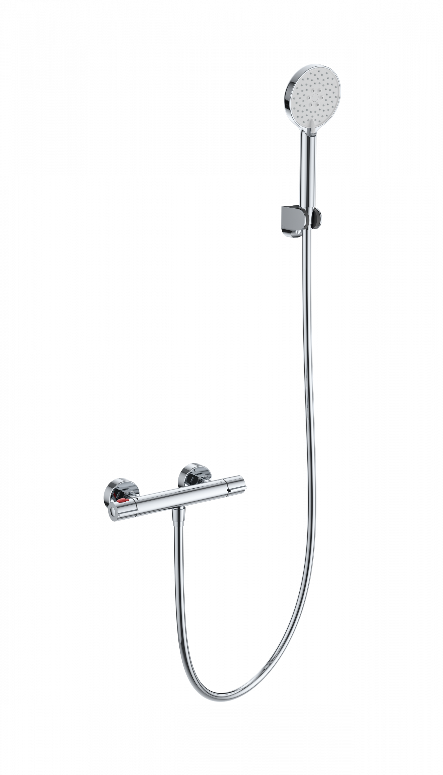 Смеситель для душа с термостатом WONZON & WOGHAND INN 5, Хром WW-B2063-A-CR