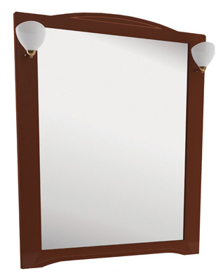 Зеркало Aquanet Луис 90 темный орех