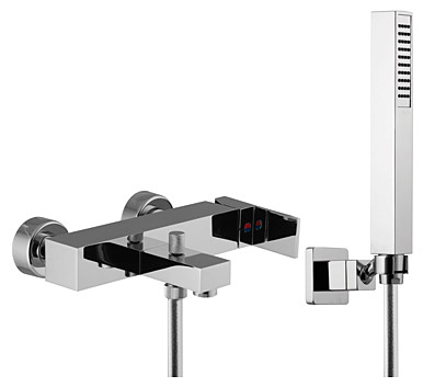 Смеситель Fima Carlo Frattini Brick F3504CR для ванны с душем