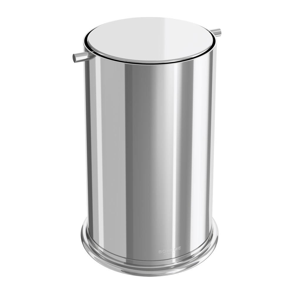 Ведро для мусора с вращающейся крышкой Boheme Chrome 10916-CR