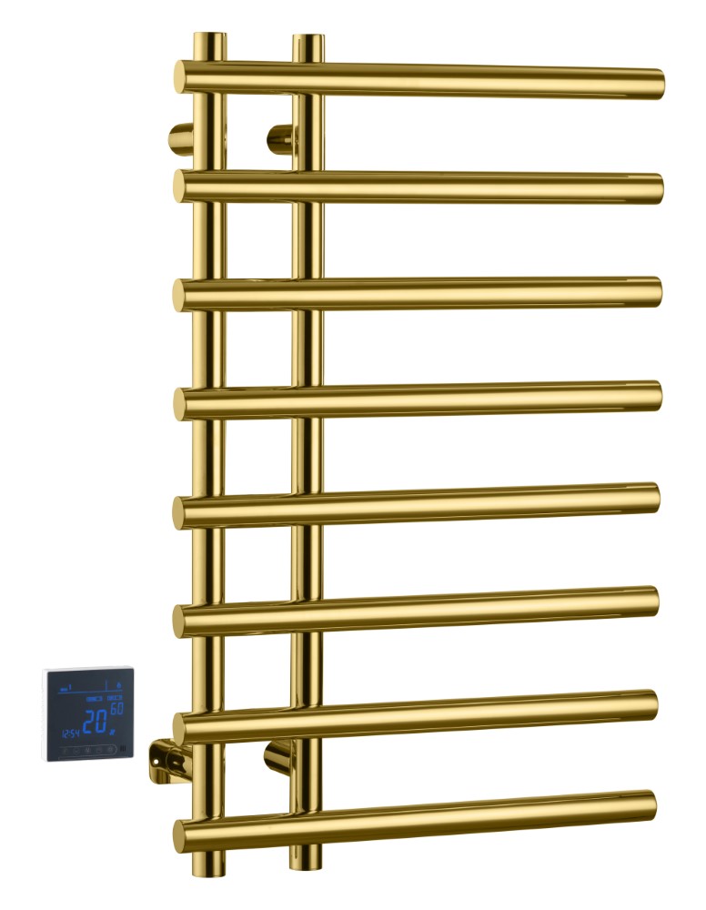 Полотенцесушитель электрический круглый сухой Boheme GOLD 722-G