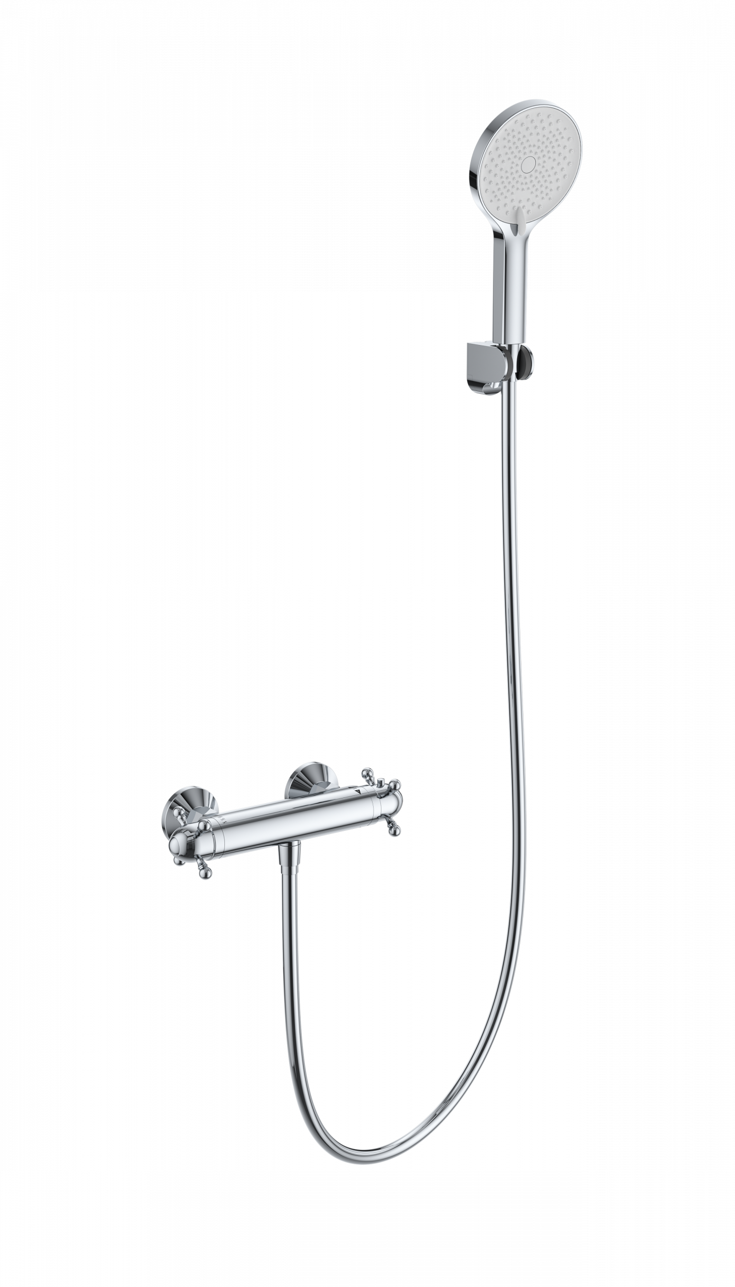 Смеситель для душа с термостатом WONZON & WOGHAND Strato, Хром WW-B2048-A-CR