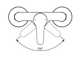 Смеситель Vidima Wave BA415AA для душа
