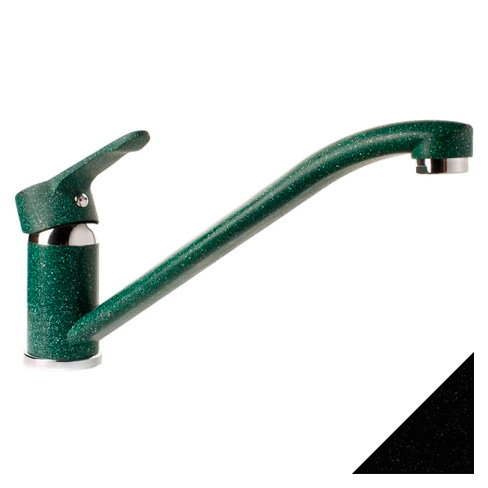 Смеситель GranFest 0123 Base для кухонной мойки черный