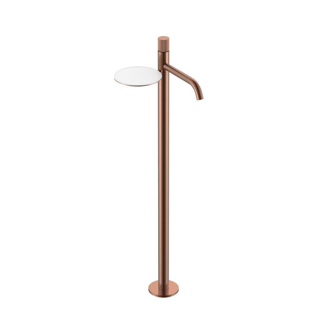 Смеситель Boheme STICK напольный для умыв. COPPER BRUSHED LINEA 120-CB.3