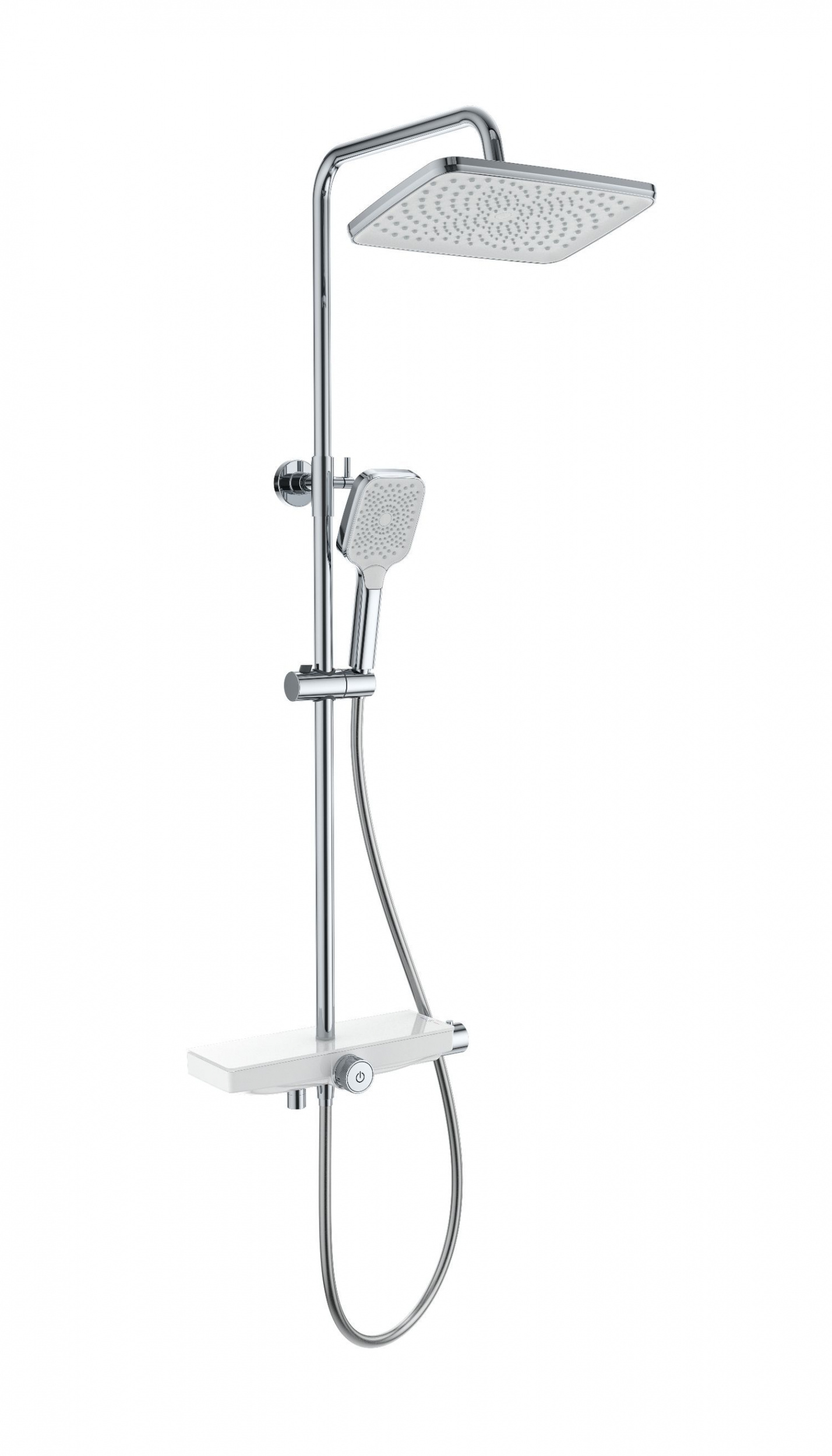 Душевая система с термостатом WONZON & WOGHAND ThermoKlick, Хром WW-B3098-A-CR