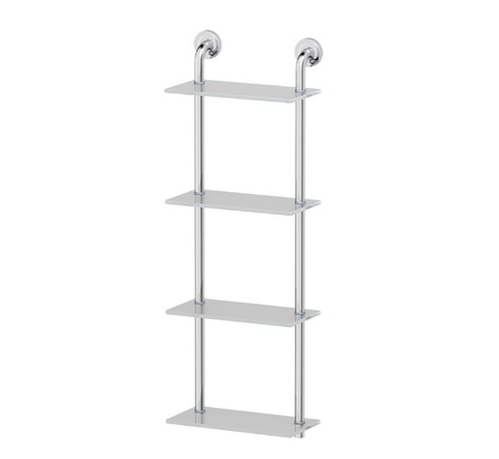 Полка Ellux Elegance ELE 046 4-х ярусная, 30 см