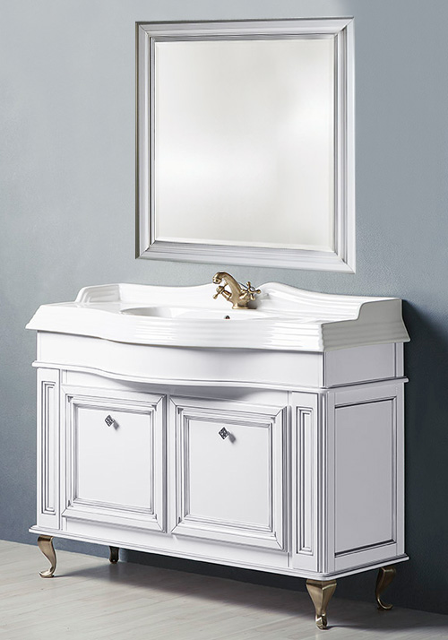 Мебель для ванной Caprigo Фреско 120 BIANCO Alluminio