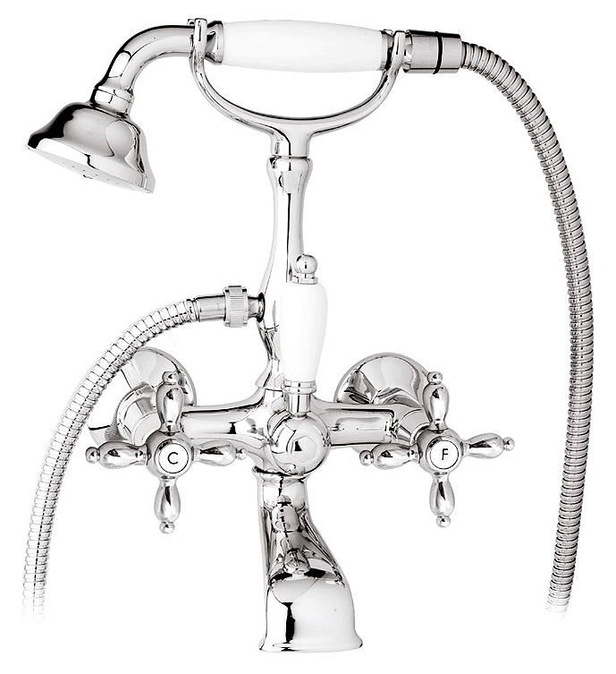 Смеситель Cezares Nostalgia NOSTALGIA-VD-01 для ванны с душем