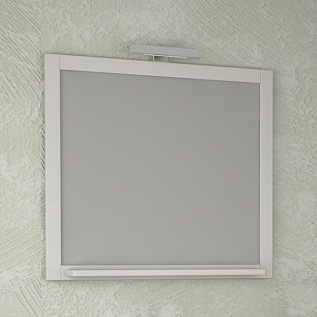 Зеркало ASB-Mebel Римини 80 белая патина серебро