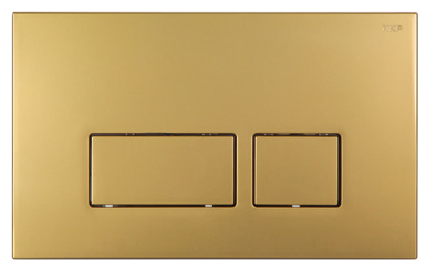 Кнопка для инсталляции Boheme, пластик GOLD 664-G